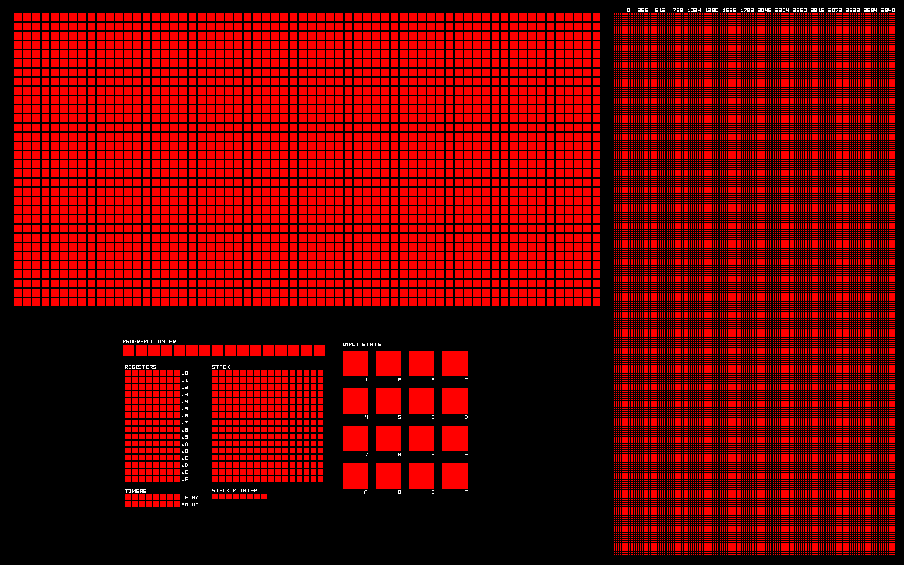 chip8 state visualization