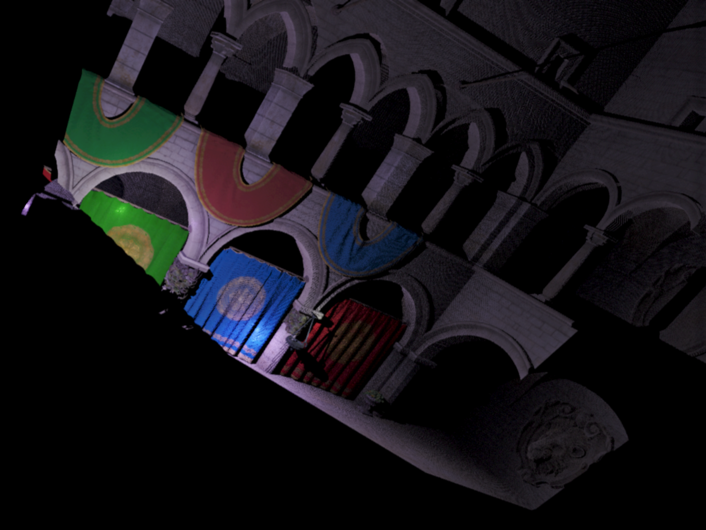 projected framebuffer